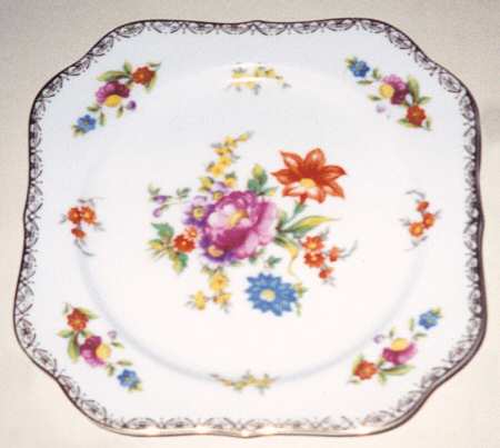 N764 Square Salad Plate