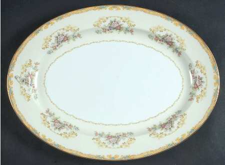 N767 16" Oval Serving Platter
