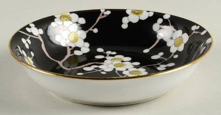 N772 Black Fruit/Dessert (Sauce) Bowl