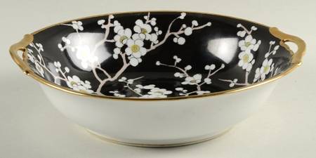 N772 Black Large Berry Bowl