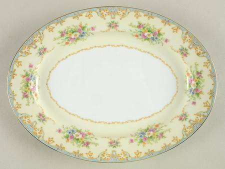 N777 11" Oval Serving Platter