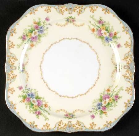N777 Square Salad Plate