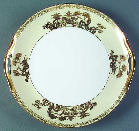 N780 Handled Cake Plate