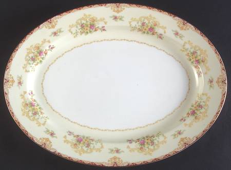 N796 16" Oval Serving Platter