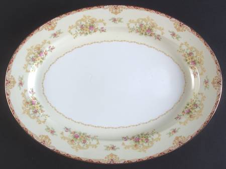N796 16" Oval Serving Platter