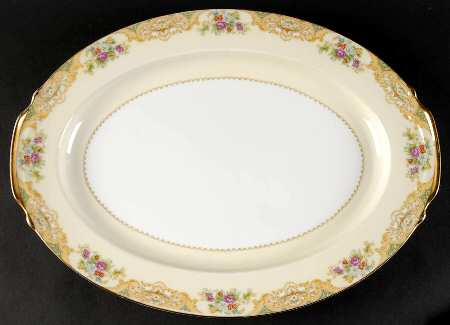 N797 16" Oval Serving Platter