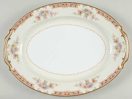 N8 13" Oval Serving Platter