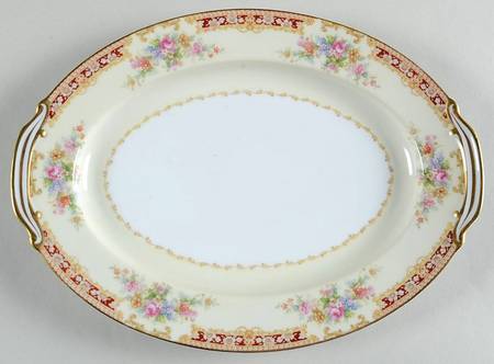 N8 11" Oval Serving Platter