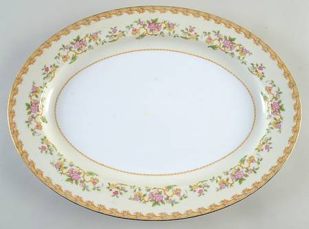 N80 16" Oval Serving Platter