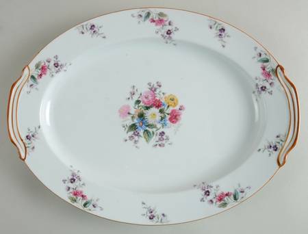 N824 16" Oval Serving Platter