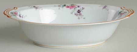 N824 10" Oval Vegetable Bowl