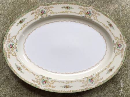 N830 14" Oval Serving Platter