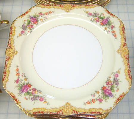 N834 Square Salad Plate