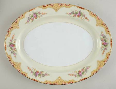 N834 13" Oval Serving Platter