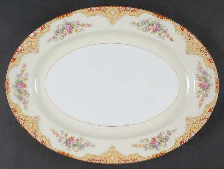 N834 11" Oval Serving Platter