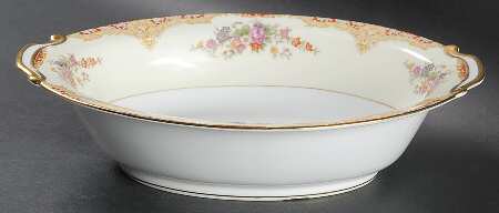 N834 10" Oval Vegetable Bowl