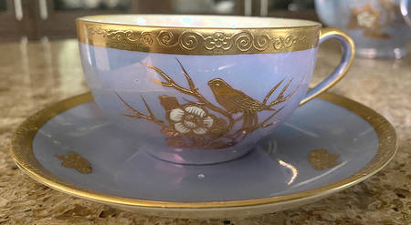 N837 Flat Cup & Saucer Set