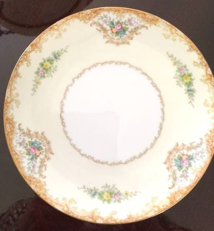 N848 Dessert Plate/Cream Soup Saucer for Footed Bowl