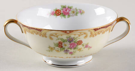 N85 Footed Cream Soup Bowl