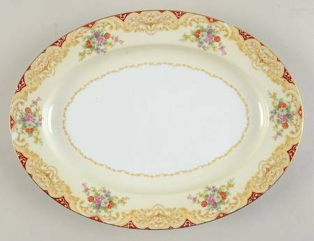 N85 11" Oval Serving Platter