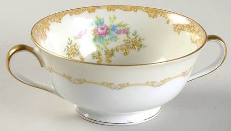 N86 Footed Cream Soup Bowl