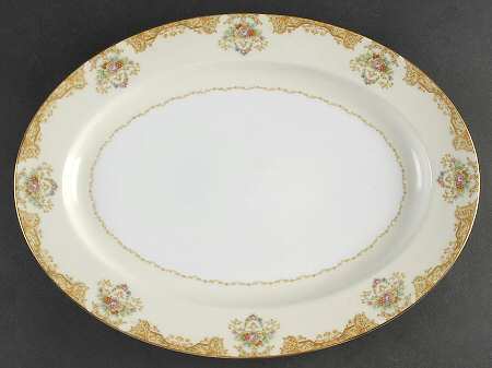 N87 16" Oval Serving Platter