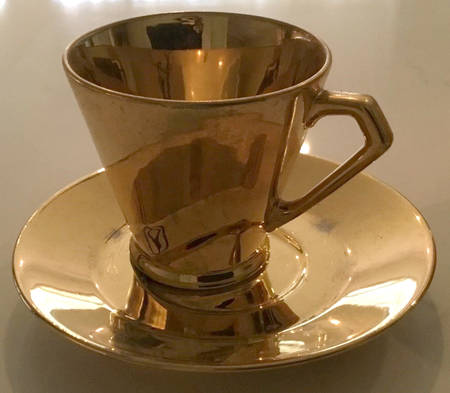 N876 Flat Demitasse Cup & Saucer Set