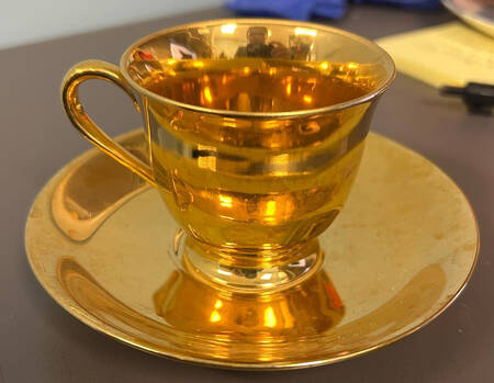N876 Footed Demitasse Cup & Saucer Set