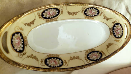 N878 12" Oval Serving Platter