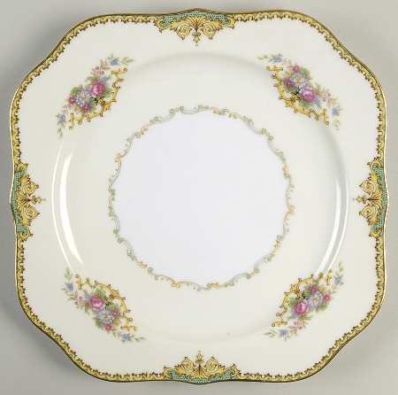 N95 Square Salad Plate