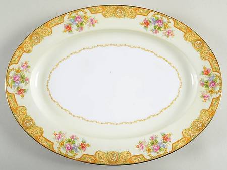 N98 11" Oval Serving Platter