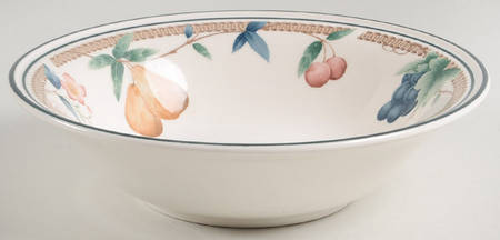 Nature's Bounty 9" Round Vegetable Bowl