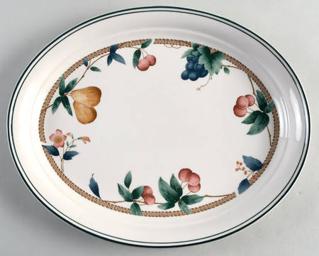 Nature's Bounty 14" Oval Serving Platter