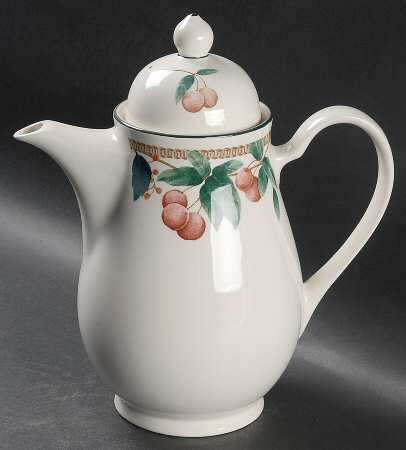 Nature's Bounty Tea/Coffee Pot & Lid