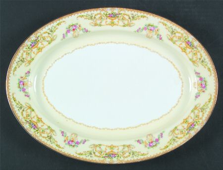 Nanette 13" Oval Serving Platter