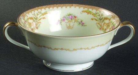 Nanette Footed Cream Soup Bowl