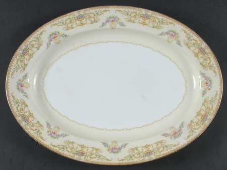 Nanette 16" Oval Serving Platter