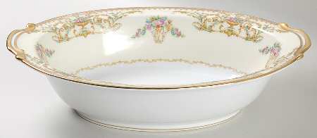 Nanette 10" Oval Vegetable Bowl