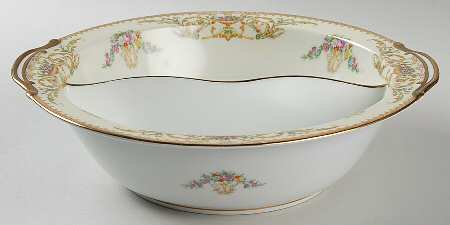 Nanette 10" Round Divided Vegetable Bowl