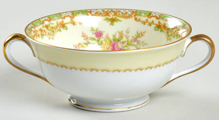 Nanarosa Footed Cream Soup Bowl