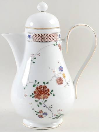Nanking Coffee Pot & Lid