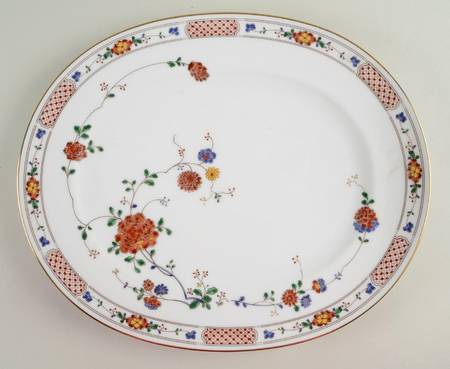Nanking 13" Oval Serving Platter