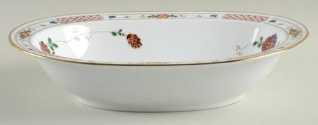 Nanking 10" Oval Vegetable Bowl