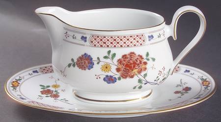 Nanking Gravy Boat & Underplate (Relish/Butter)