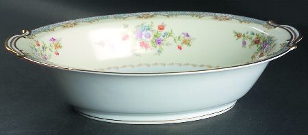 Naomi 10" Oval Vegetable Bowl