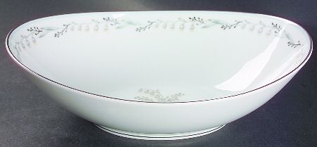 Natalie 10" Oval Vegetable Bowl