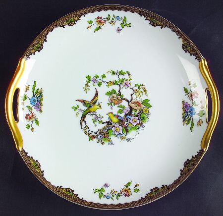 Navarre Handled Cake Plate