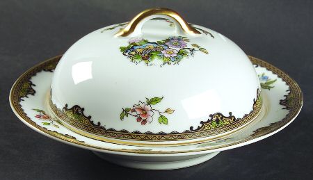 Navarre Round Covered Butter