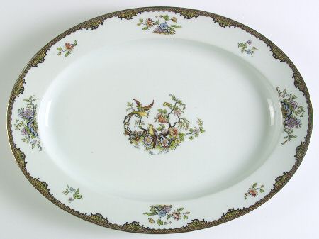 Navarre 16" Oval Serving Platter