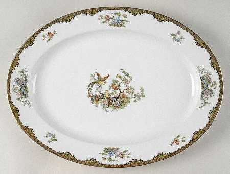 Navarre 16" Oval Serving Platter